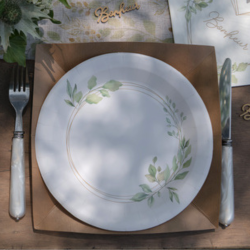 Botanik Rund 22 Cm./ 10 Stk.