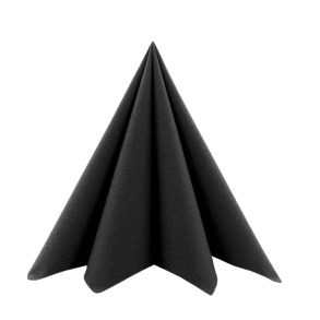 Luksus Servietter Sort/ 20 Stk. 