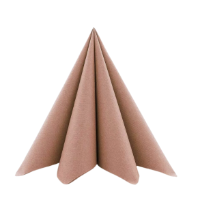 Luksus Servietter Rosegold/ 25 Stk. 