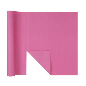 Bordl�ber Airlaid Candy Pink m. Afrivningslinjer / 4,8 m.
