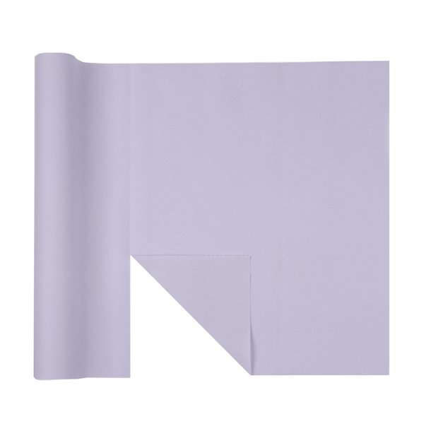 Bordl�ber Airlaid Lys Lilla m. Afrivningslinjer / 4,8 m.