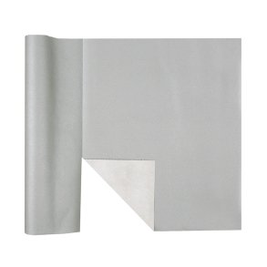 Bordl�ber Airlaid S�lv m. Afrivningslinjer / 4,8 m.