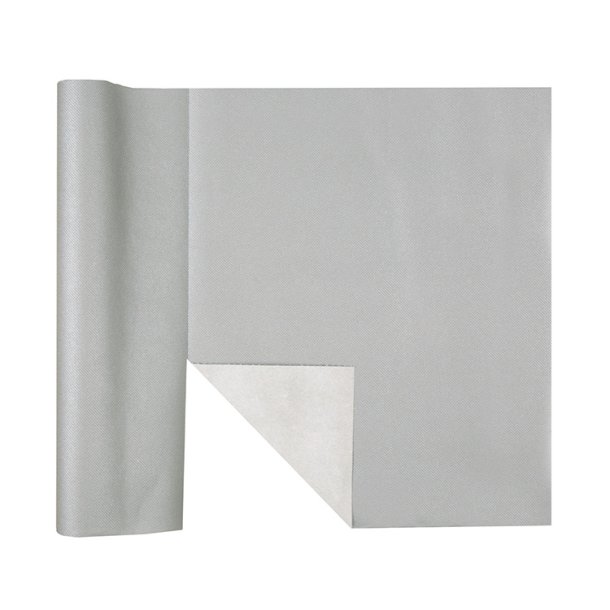 Bordl�ber Airlaid S�lv m. Afrivningslinjer / 4,8 m.