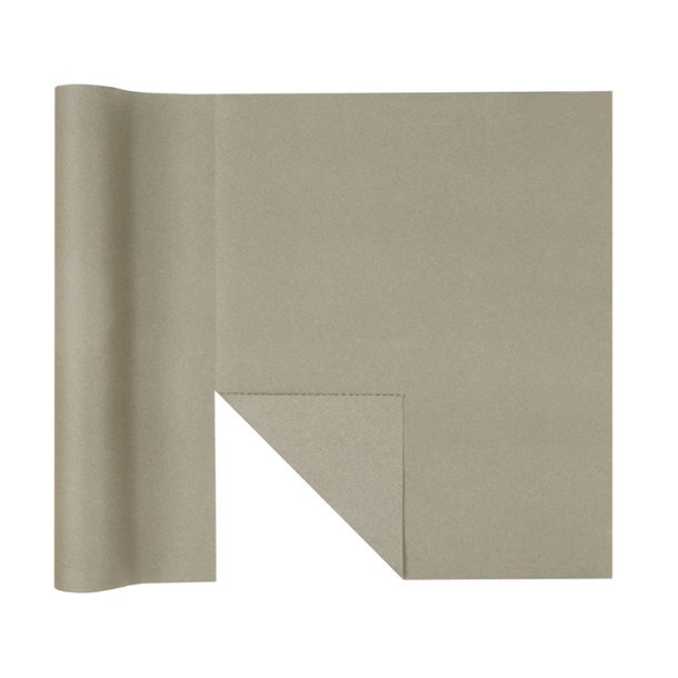 Bordl�ber Airlaid Taupe m. Afrivningslinjer / 4,8 m.