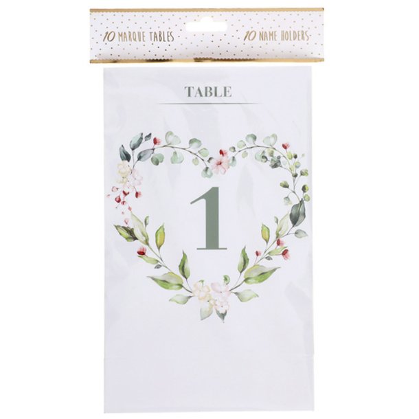 Botanik Bordnumre 1-10 