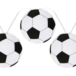 Fodbold Guirlande /  6 m.