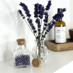 Renaissance Glasflaske m/ Korkprop