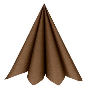 Luksus Servietter Chokolade Brun / 20 stk. 