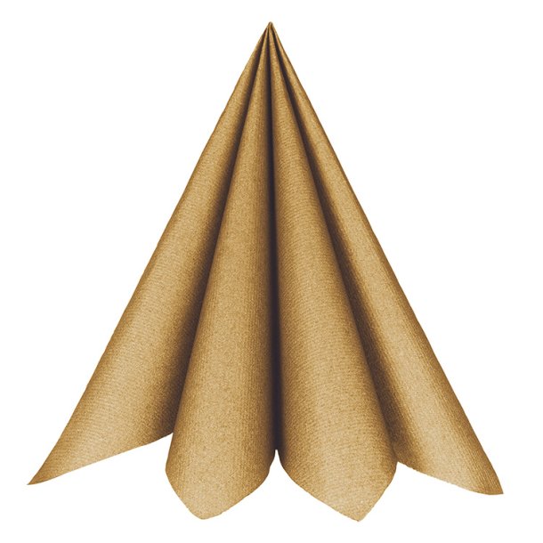 Luksus Servietter Guld / 20 stk. 