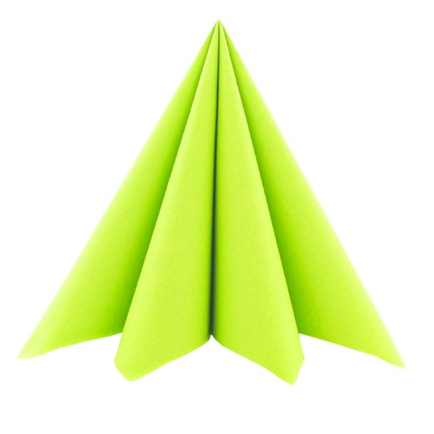 Luksus Servietter Lime Gul / 20 stk. 