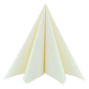 Luksus Servietter Rhvid/ 25 Stk. 