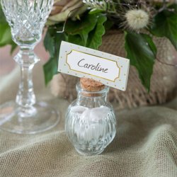 Renaissance Glasflaske m/ Korkprop