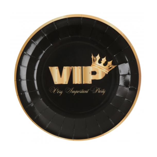 V.I.P Tallerkener 22½ Cm. / 10 Stk. 