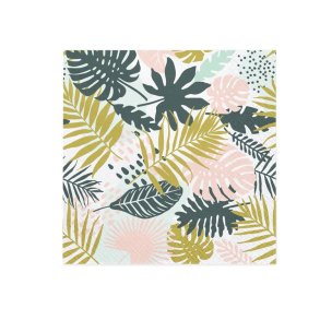 Servietter Tropiske Blade 33x33 Cm./20 Stk.