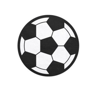 Servietter Runde Fodbold / 20 Stk. 