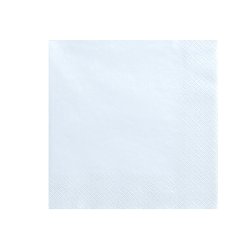 Servietter Lysebl 33 x 33 Cm./20 Stk.