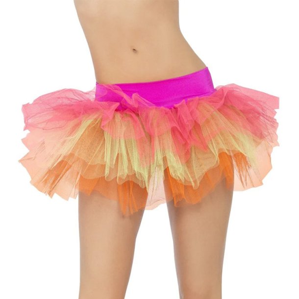Tylskrt Multifarvet Neon / Onesize