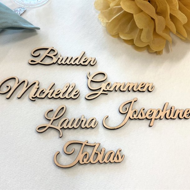 Bordkort Personlig/ Birketr