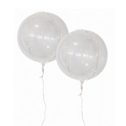 LED Balloner/ 2 Stk. 