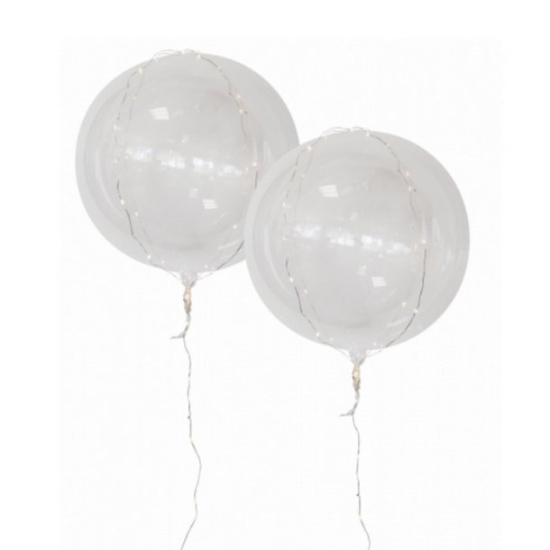 LED Balloner/ 2 Stk. 
