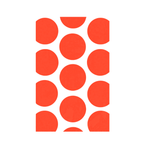 Slikposer Orange Dot / 10 stk.