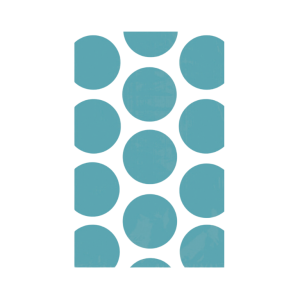 Slikposer Turkis Dot / 10 stk.