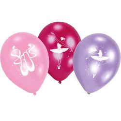Ballet Latex Balloner / 6 stk.