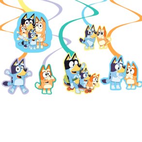 Bluey Spiraler/ 6 stk. 