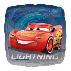 Lynet McQueen Firkantet Folieballon 43 cm.