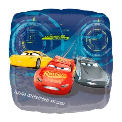 Lynet McQueen Firkantet Folieballon 43 cm.