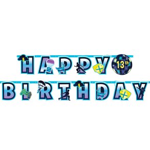 Fortnite HAPPY BIRTHDAY banner