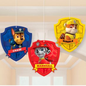 Paw Patrol Honeycomb / 3 stk. 