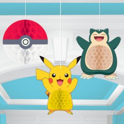 Pokmon Honeycomb Ophng / 3 stk. 