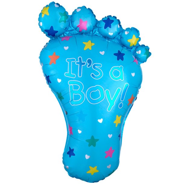 "Its a Boy" Babyfod Supershape Folieballon 82 cm.