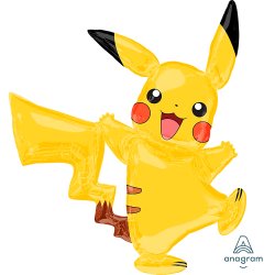 Pokmon Pikachu Airwalkers Folieballon 139 cm.