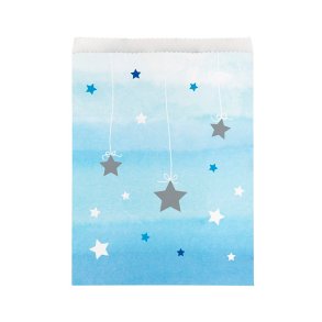 Lysebl Stjerne Slikposer / 10 stk. 