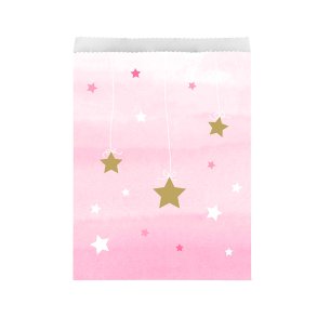 Lyserd Stjerne Slikposer / 10 stk. 