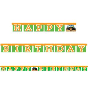 Traktor HAPPY BIRTHDAY Banner