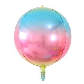 4D Gradueret Candy Folieballon 55 cm.