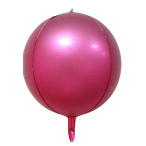 4D Rosy Folieballon 55 cm.