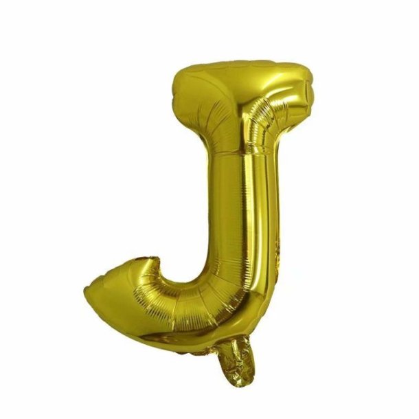 Foliebogstaver A-Z 102 cm./ Guld