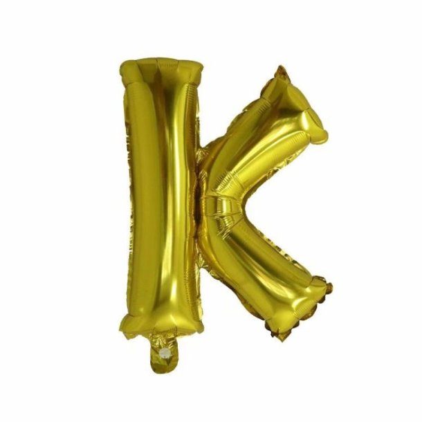 Foliebogstaver A-Z 102 cm./ Guld