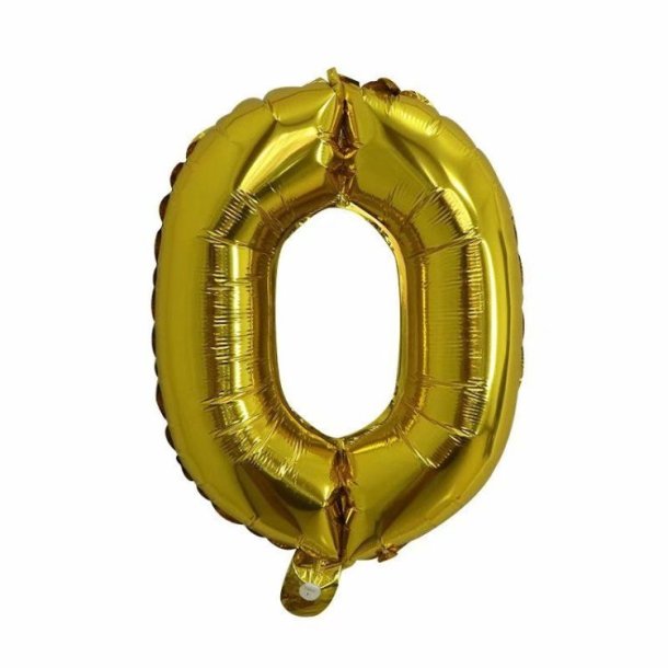 Foliebogstaver A-Z 102 cm./ Guld