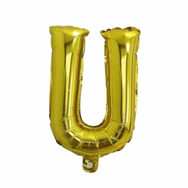 Foliebogstaver A-Z 102 cm./ Guld