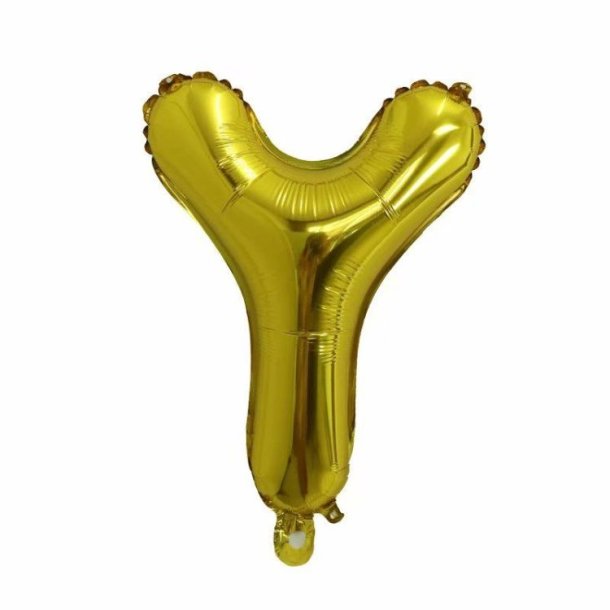 Foliebogstaver A-Z 102 cm./ Guld