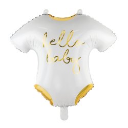 'Hello Baby' Body Folieballon / 51x45cm.