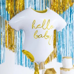 'Hello Baby' Body Folieballon / 51x45cm.
