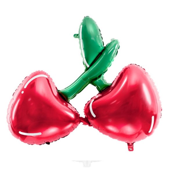 Kirsebr Folieballon 88 x 73cm