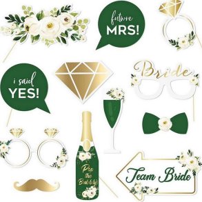 Photo Booth Props / Bryllup