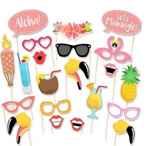 Photo Booth Props / Hawaii